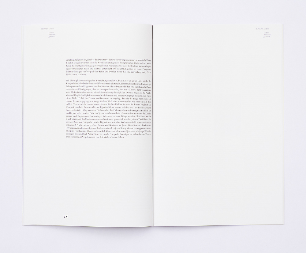 Adrian Sauer, , Band 3 – Material 